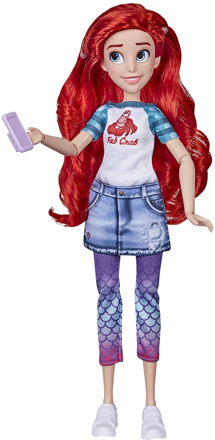Disney Princess Comfy Squad Ariel, Ralph Breaks the Internet Movie Fashion Doll