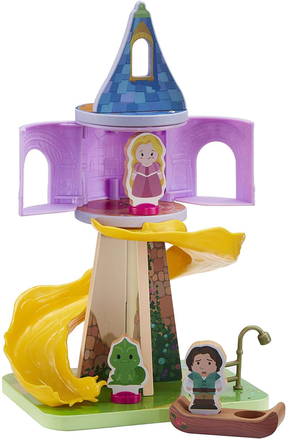 Disney Princess Wooden Rapunzel's Tower Figure Set