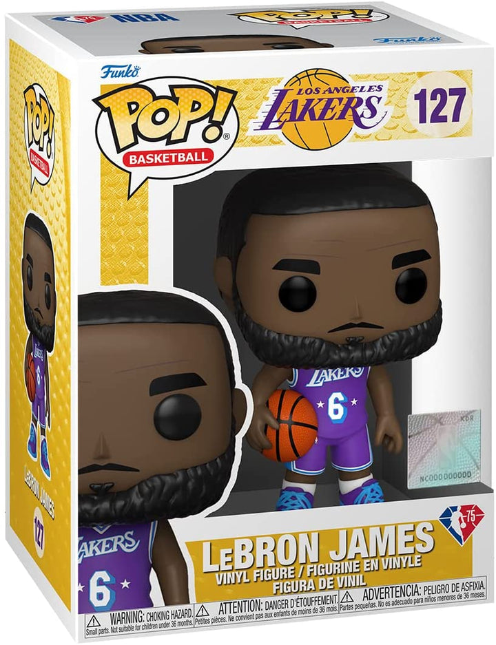 Los Angeles Lakers LeBron James Funko 57628 Pop! Vinyl #127