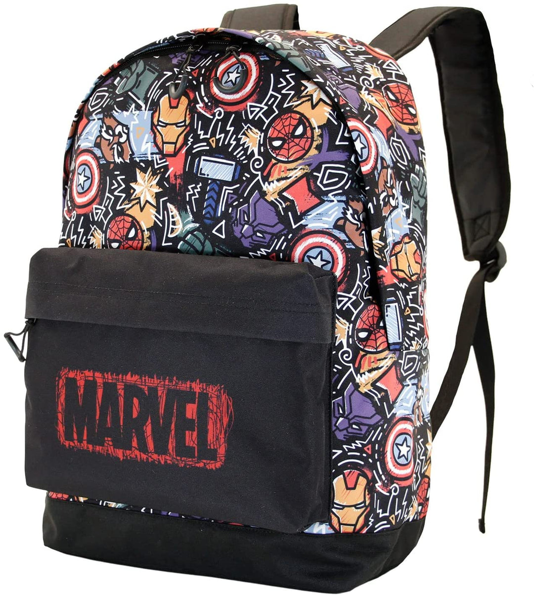 The Avengers Fun-Fan HS Backpack, Black