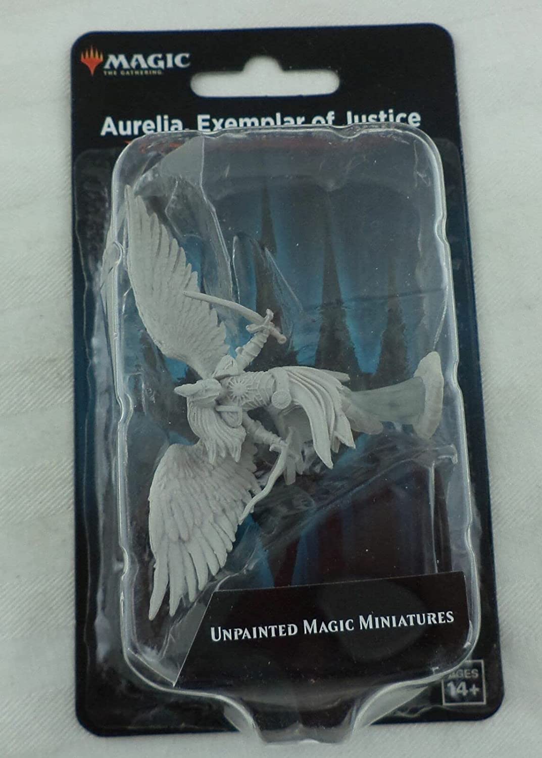 D&D MTG Deep Cuts Unpainted Miniature W13: Aurelia, Exemplar of Justice (Angel)