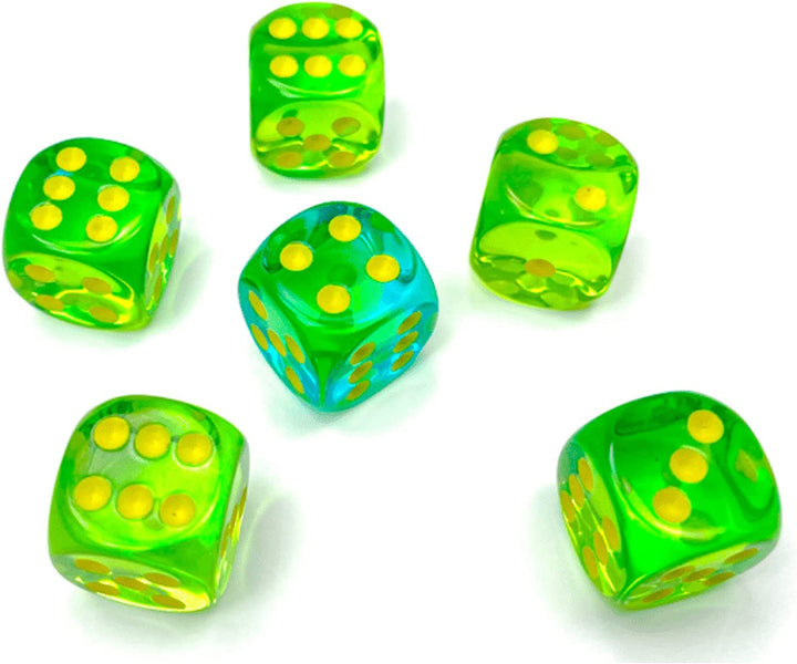 Gemini Dice Block | Set of 12 Size D6 Dice Designed for Board Games, Roleplaying Games & Miniature Games