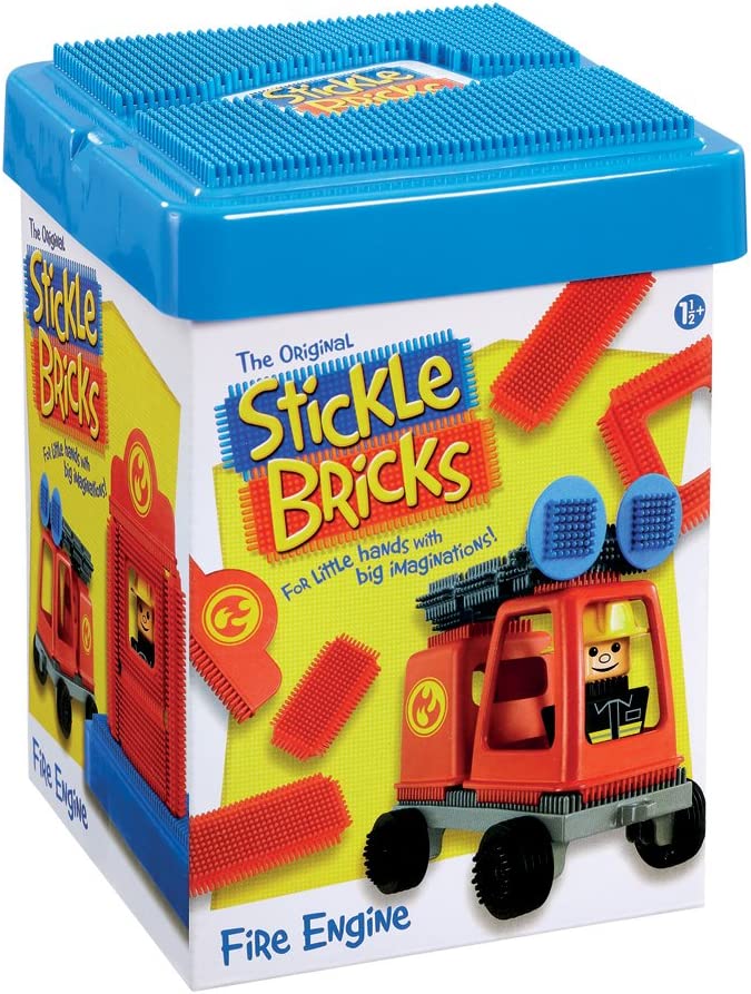 Stickle Bricks TCK09000 Hasbro Stick Fire Engine Construction Set