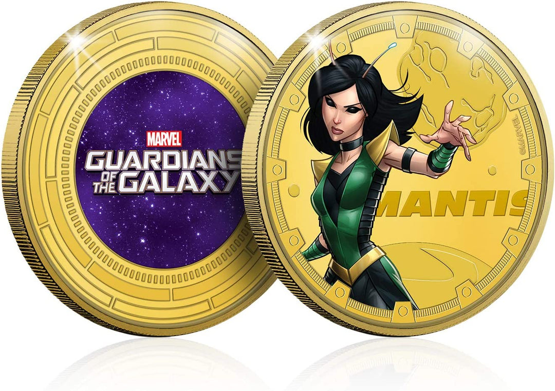 Marvel Gifts Guardians of the Galaxy Limited Edition Collectable Rare Gold Coin