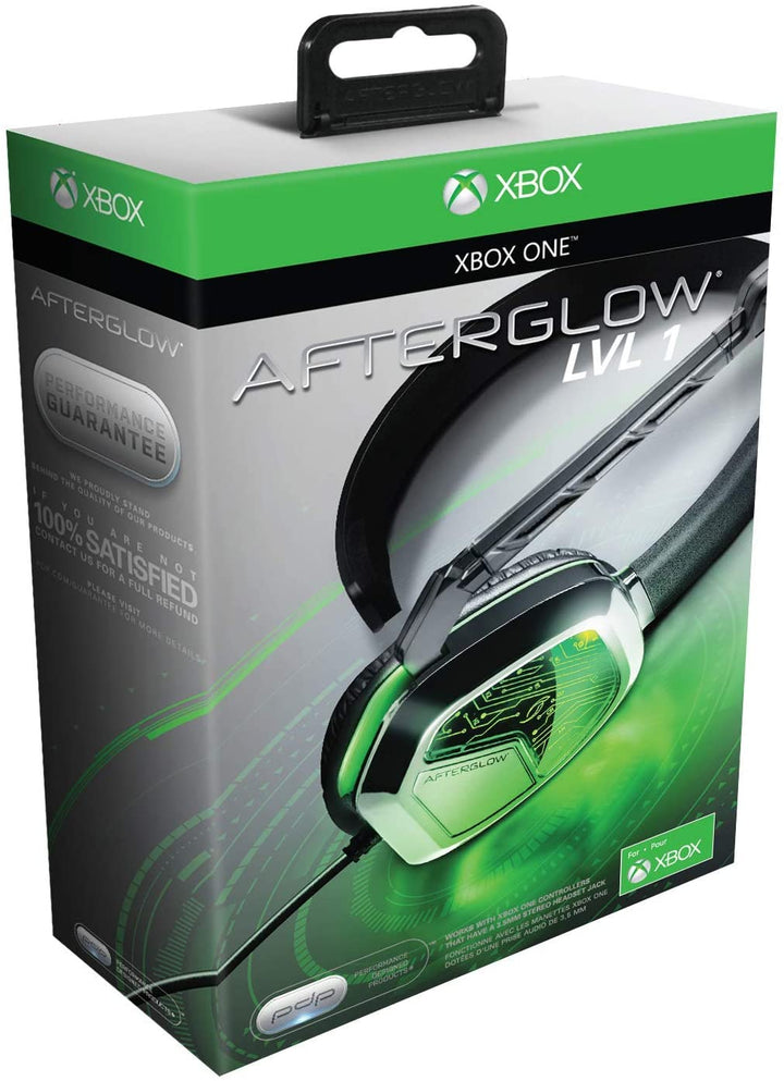 PDP Xbox One Afterglow LVL 1 Chat Headset 048-040, Black