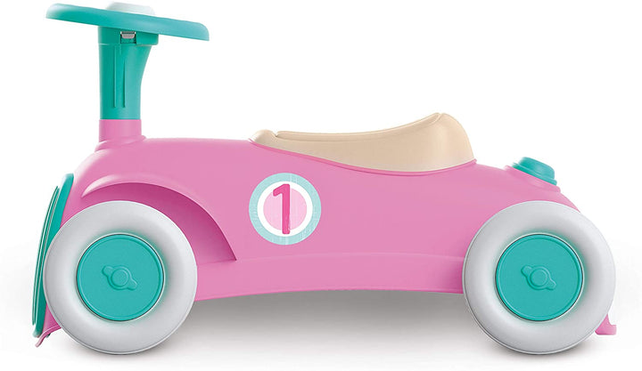 Clementoni 17455 Mein erstes Rutschauto in Rosa für Kleinkinder ab 12 Monaten