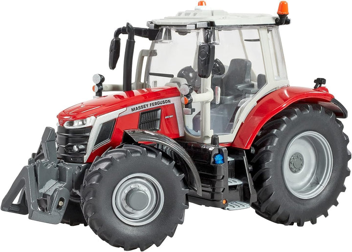 Britains Massey Ferguson 6S.180 Tractor Toy, Farm Toys for Children, Massey Ferguson Tractor Toy Compatible with 1:32 Scale Farm Animals and Toys