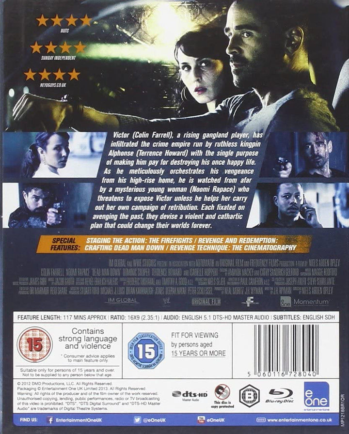 Dead Man Down - Thriller/Action [DVD]
