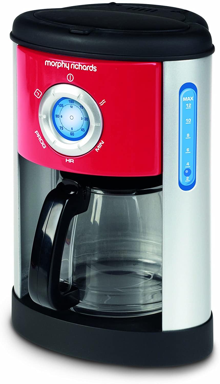 Casdon Morphy Richards Coffee Maker and Cups-red - Yachew