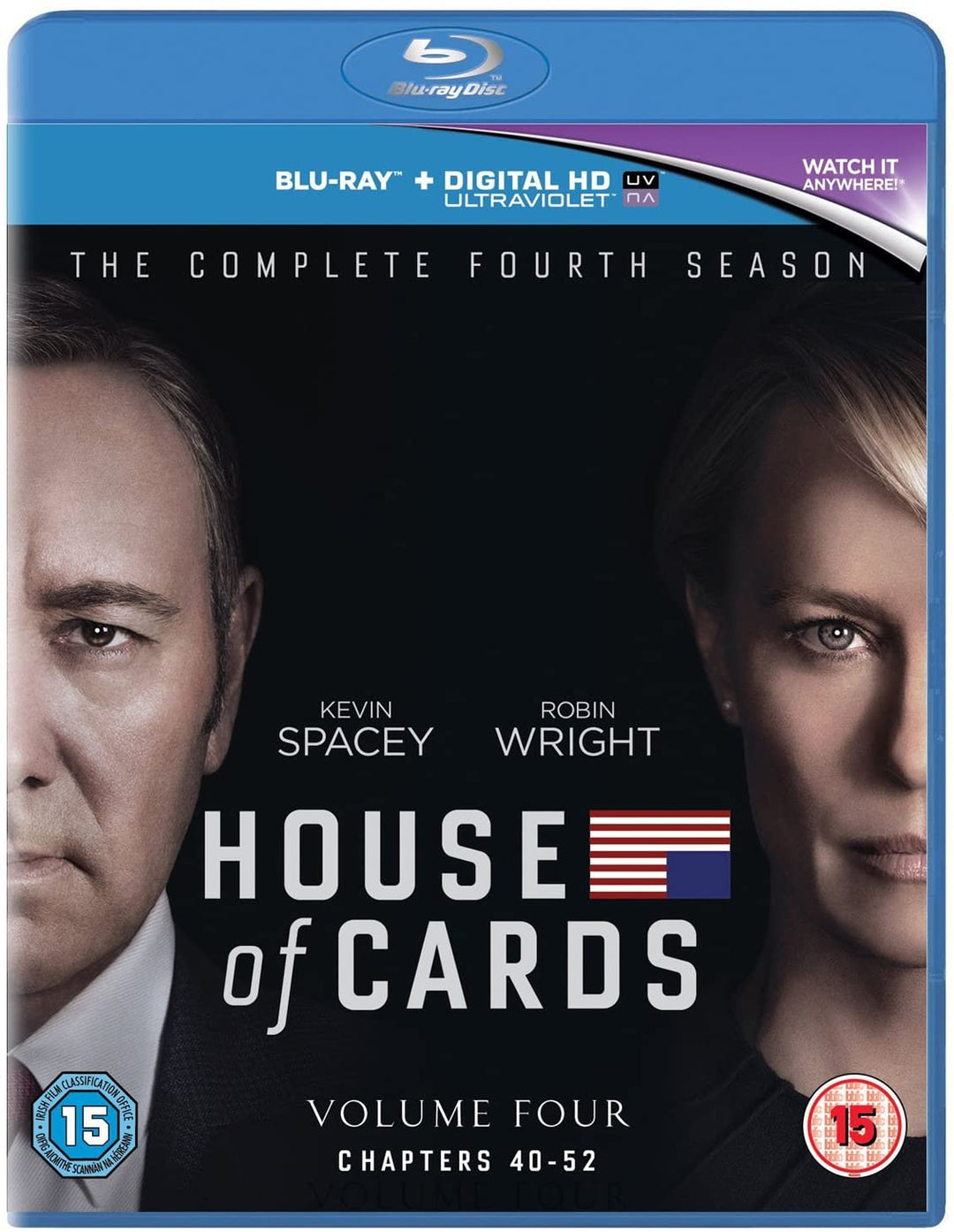 House Of Cards: The Complete Fourth Season [Region A & B] - Drama [Blu-Ray]