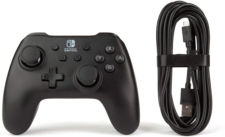 Nintendo Switch Wired Controller Gamepad Matte Black
