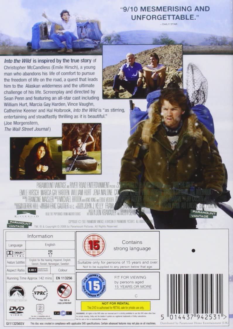 Into the Wild - Adventure [2007] [DVD]