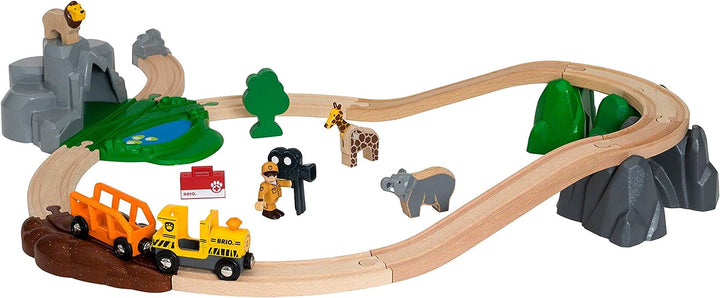 BRIO 33960 Safari Adventure Train Set for Kids