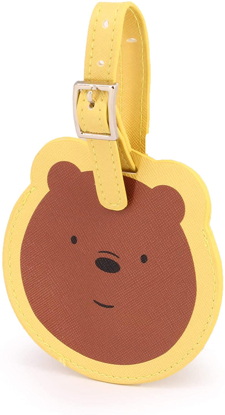 We Bare Bears Yellow-Luggage Tag