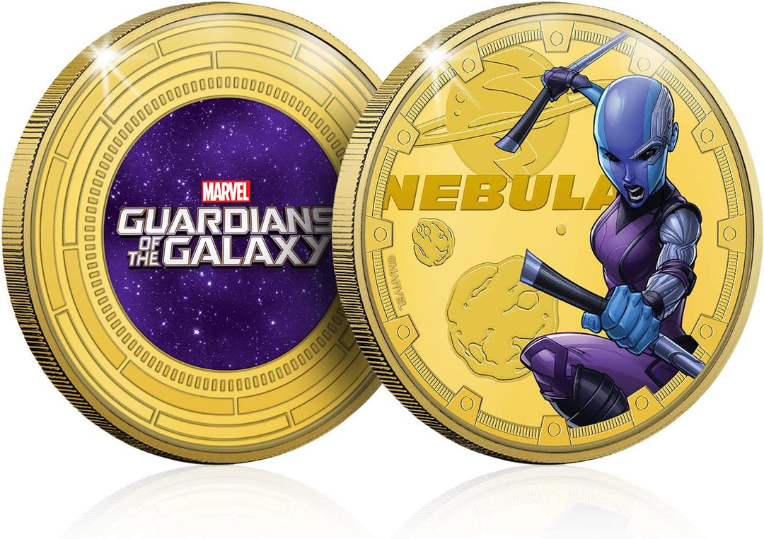 Marvel Gifts Guardians of the Galaxy Limited Edition Rare Collectable Gold Coin
