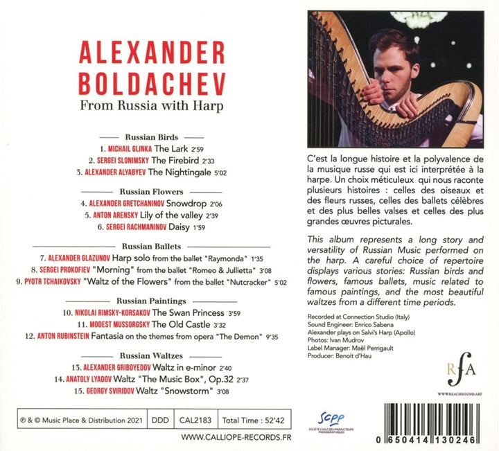 From Russia with Harp [Audio CD]