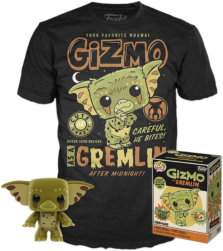 Funko Gremlins POP! & Tee Box Gizmo heo Exclusive Size S shirts