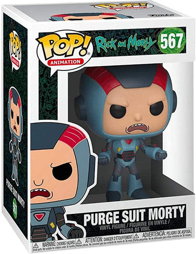 Rick And Morty Rick Purge Suit Morty funko 40247 Pop! Vinyl #567