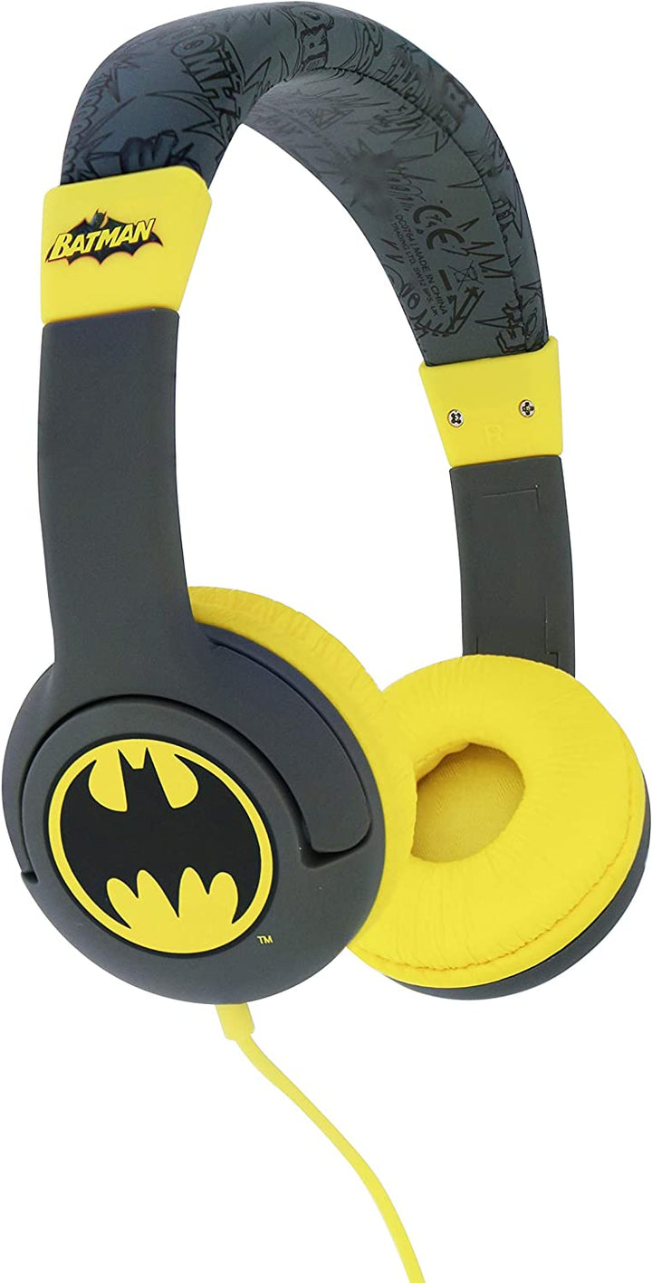 BATMAN CAPED CRUSADER Children's Wired Headphones