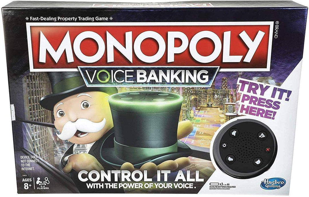 Monopoly Voice Banking Control it All with the Power of Your Voice