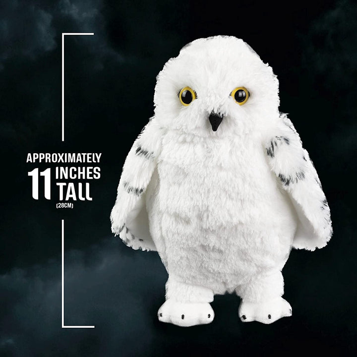 The Noble Collection Harry Potter Hedwig Plush - 11in (28cm) Soft Plush Snowy Owl - Officially Licensed Film Set Movie Props Gifts Merchandise