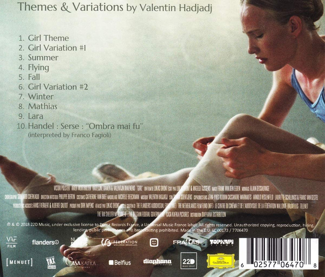 Valentin Hadjadj - Girl [Audio CD]