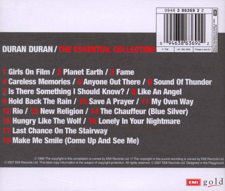 Duran Duran - The Essential Collection [Audio CD]