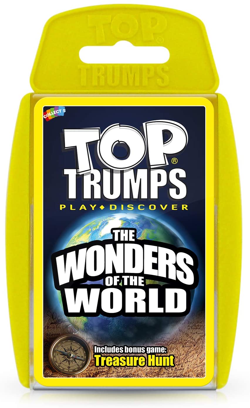 Wonders of the World Top Trumps Card Game