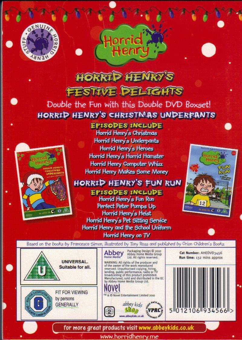 Horrid Henry's Festive Delights [DVD]