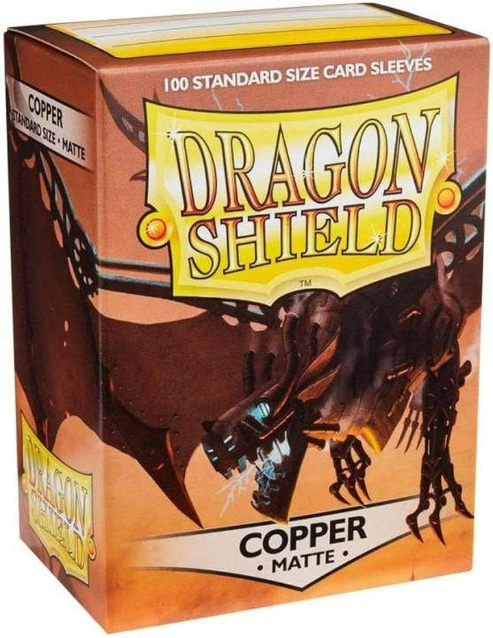 Arcane Tinman ART11016 Sleeves: Dragon Shield Matte Copper Standard 100pk-Copper, One Size