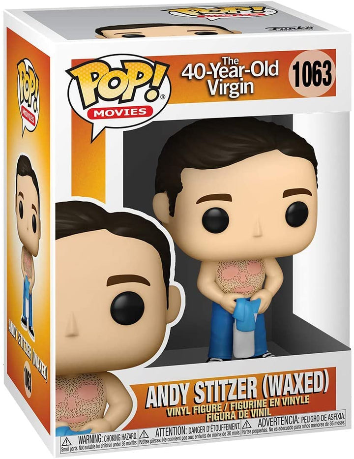 The 40 Year Old Virgin Andy Stitzer (Waxed) Funko 49047 Pop! Vinyl #1063