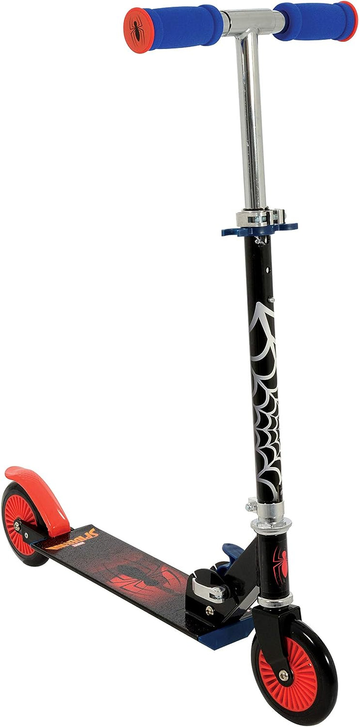 Spiderman M004009 Spider-Man Inline Scooter, Red