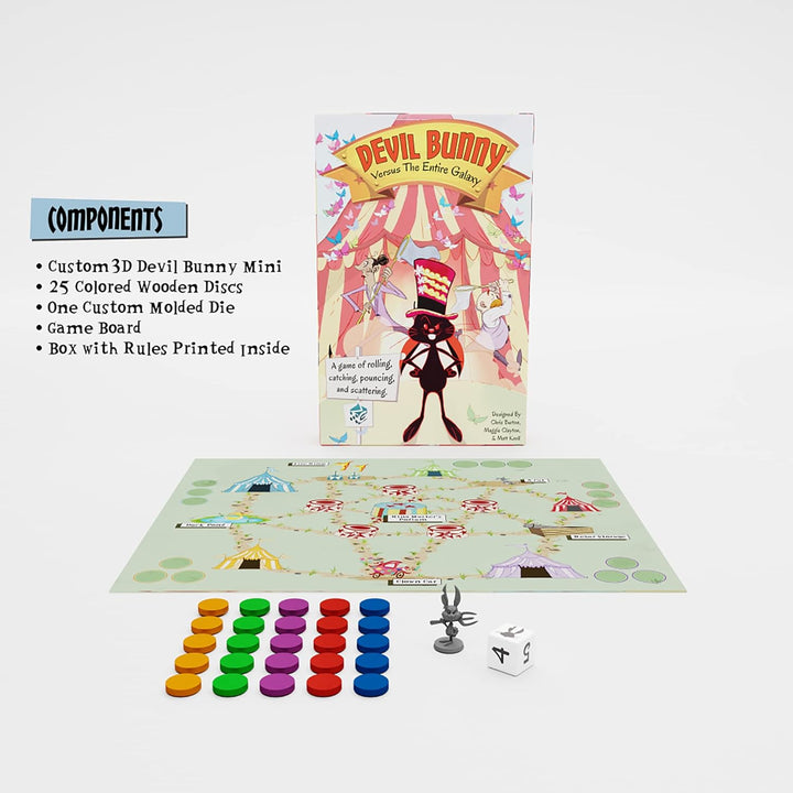 Greater Than Games Devil Bunny Versus The Entire Galaxy Board Game