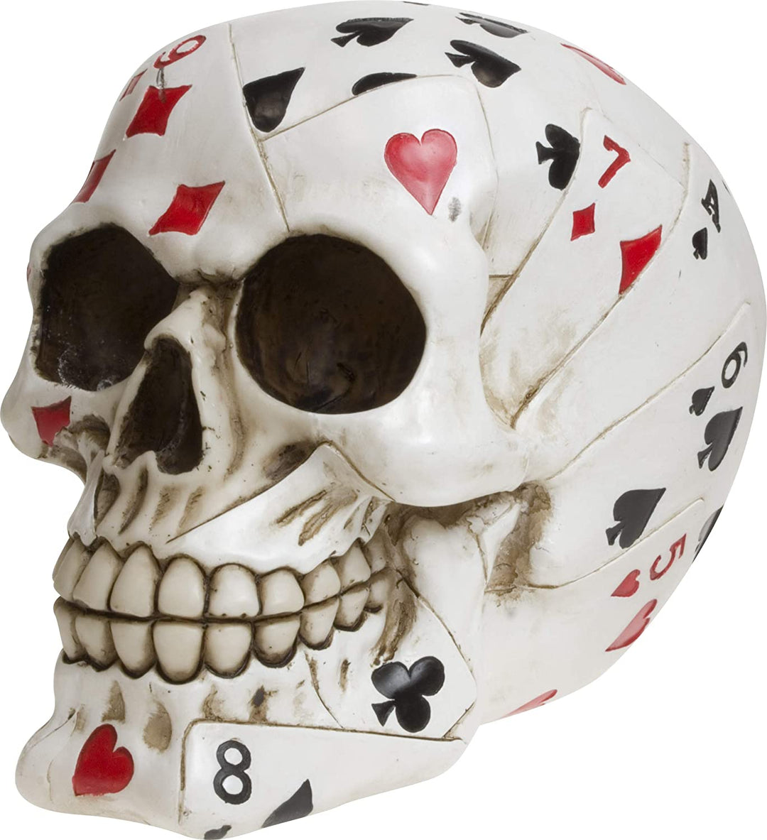 Nemesis Now Dead Mans Hand Skull Figurine 17cm White