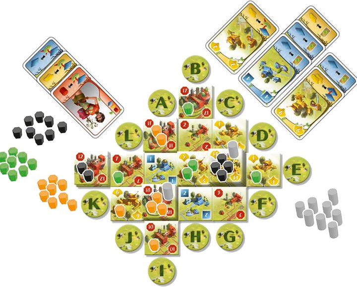 Pearl Games | Ginkgopolis | Board Game | 1 to 5 Players | Ages 10+ | 45 Minutes