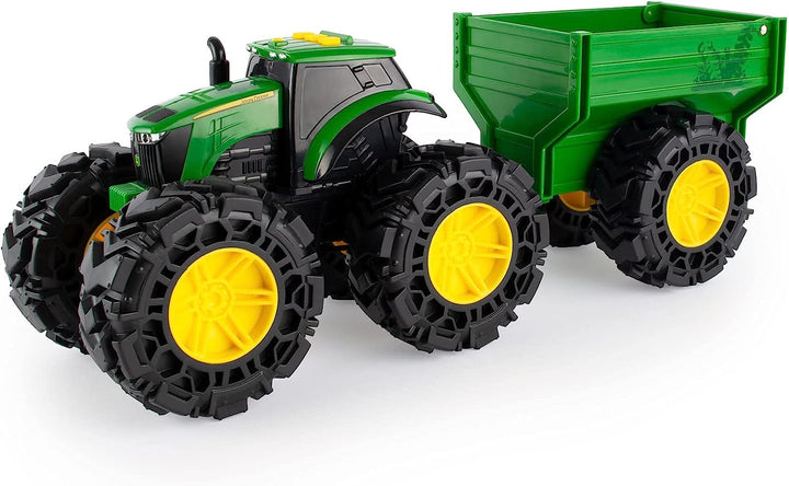 John Deere Kids 736 47353 EA John Deere Lights & Sounds Tractor with Wagon