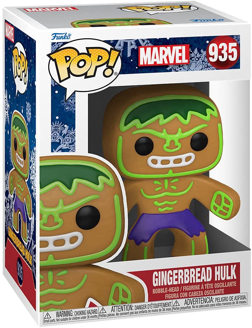 Marvel Gingerbread Hulk Funko 50660 Pop! Vinyl #935