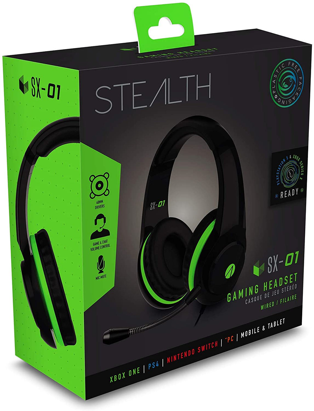 Stealth Sx-01 Gaming Headset for Xbox, PS4/PS5, Switch, PC (Xbox One///)