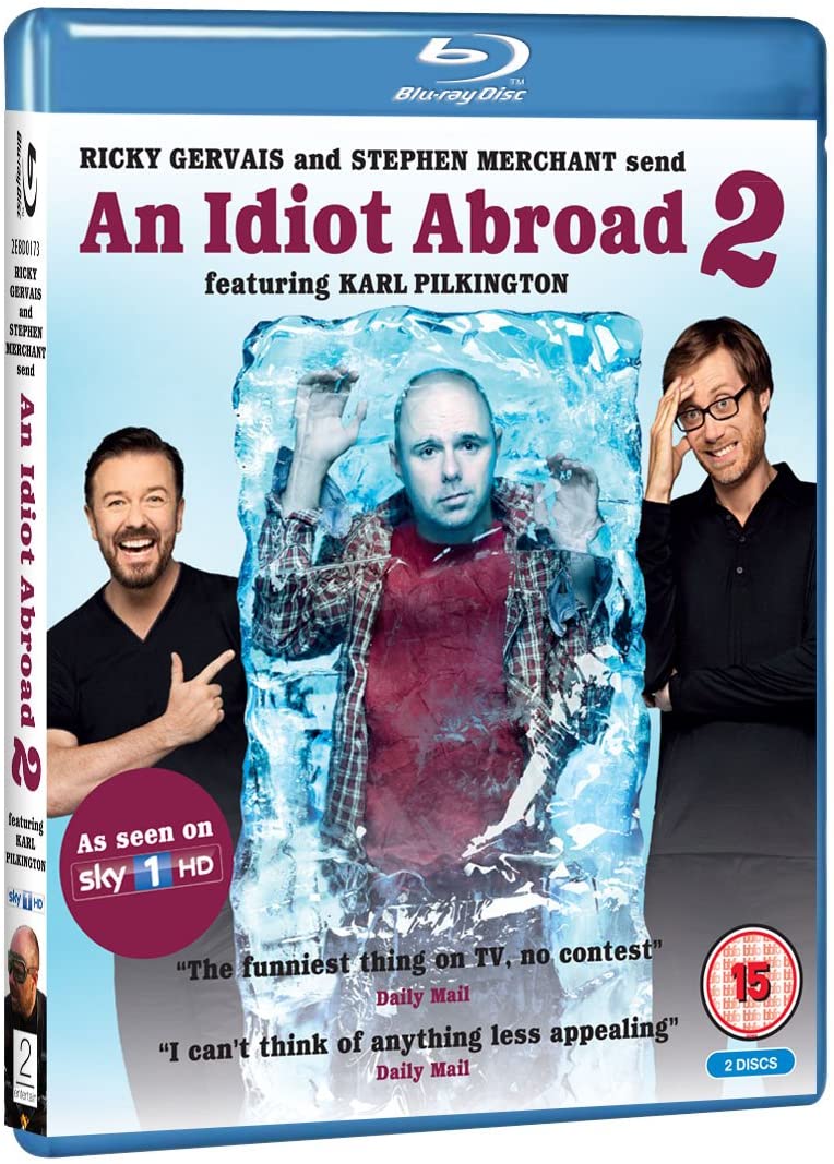 An Idiot Abroad - Series 2 [2011] [Region Free] [Blu-ray]