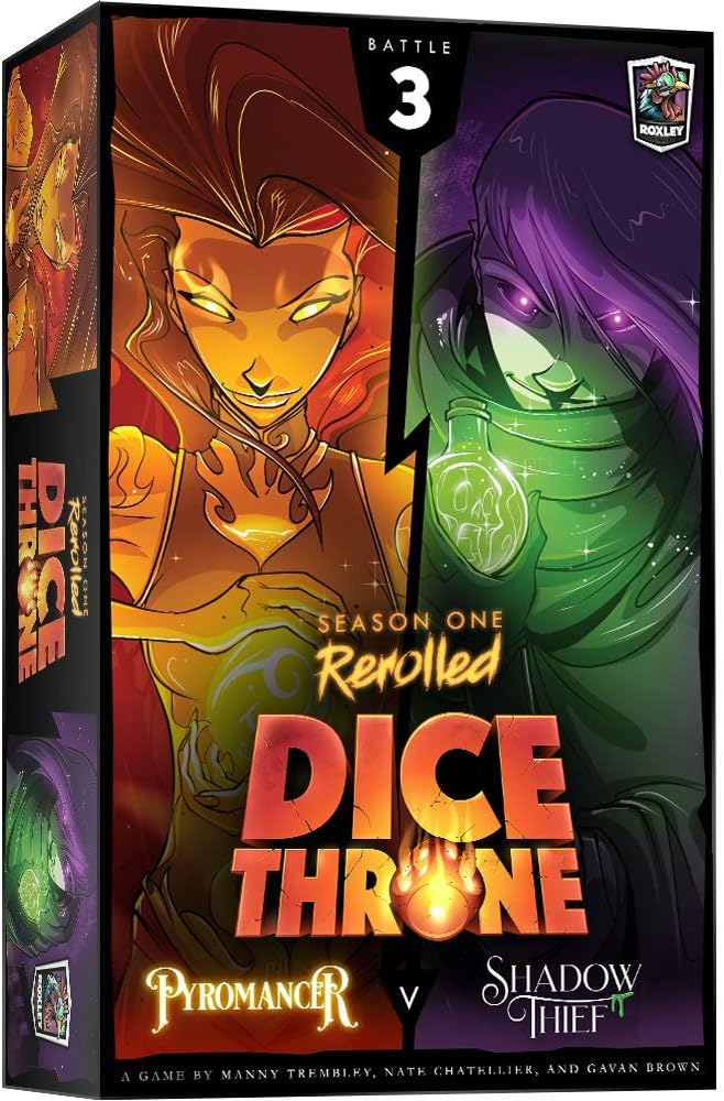 Roxley Games Dice Throne Board Game