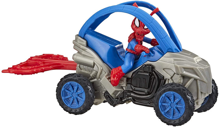 Marvel Spider-Man Rip N Go Spider-Ham Stunt Super Hero Action Figure and Vehicle
