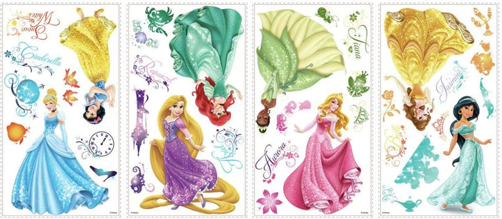 RoomMates RMK2199SCS Disney Princess Royal Debut Peel and Stick Wall Decals 10 i