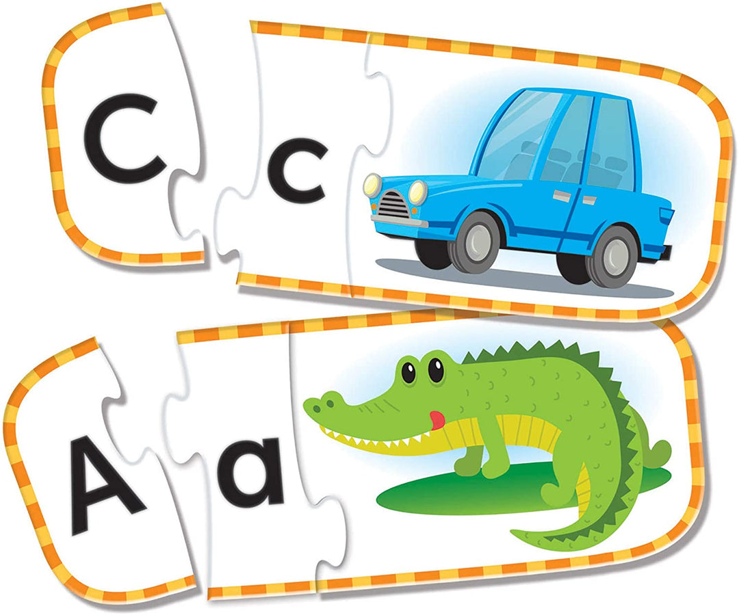 Learning Resources LER6089 Alphabet Cards, Preschool Readiness, Self Correcting