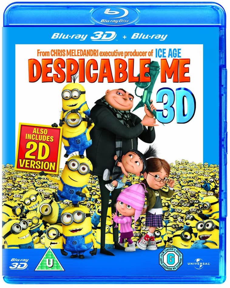 Despicable Me [Region Free] - Family/Comedy [Blu-ray]