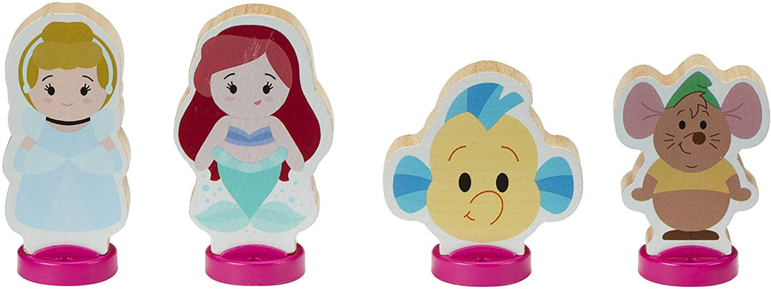 Wooden Princess 4-Figure Set - Styles Vary