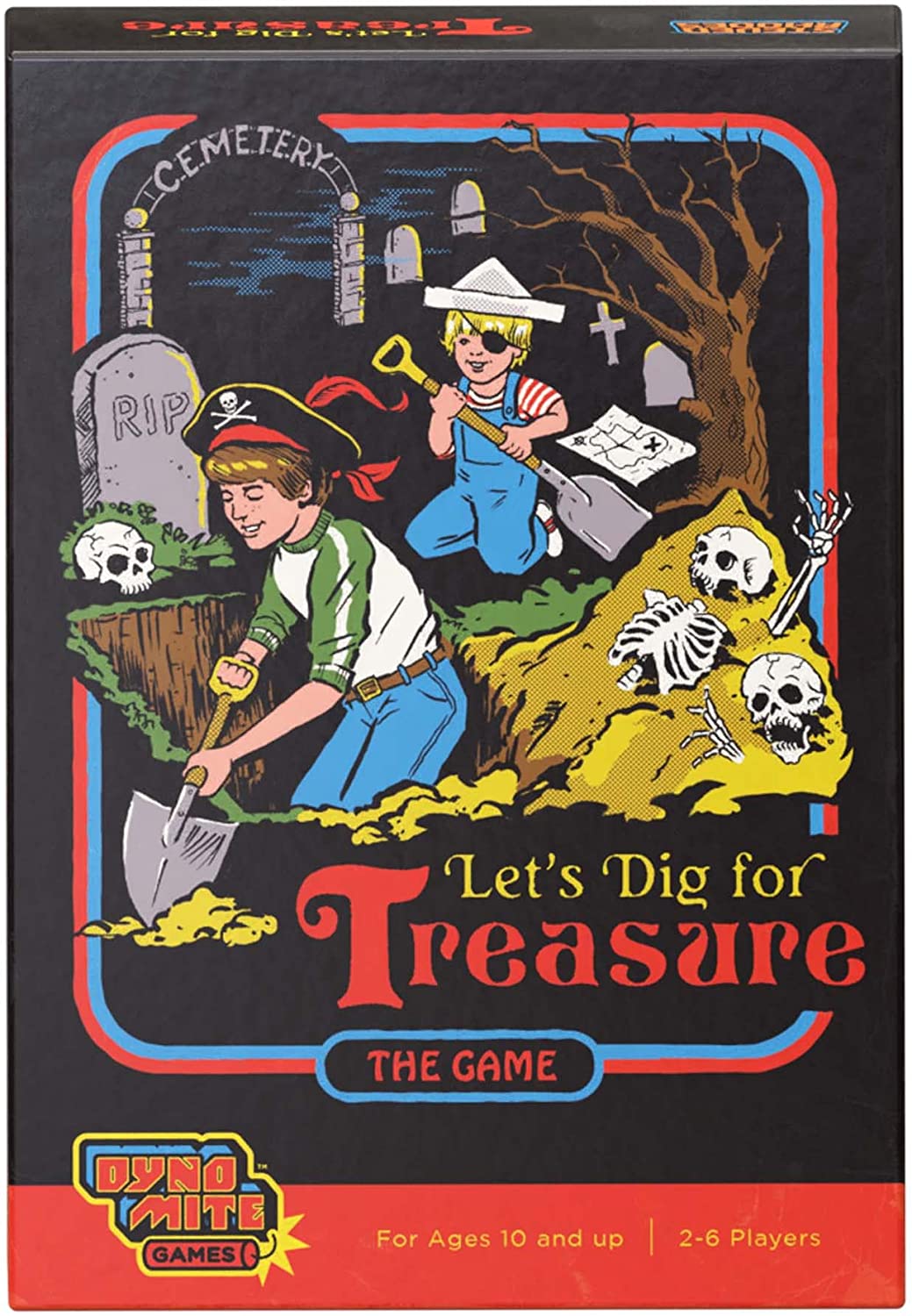 Let's Dig For Treasure Steven Rhodes Card Game