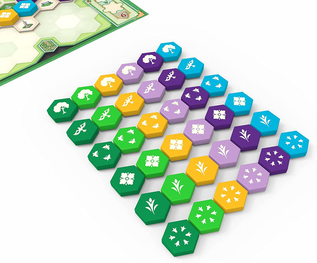 Plan B Games | Azul Queen's Garden | Board Game | Ages 8+ | 2 to 4 Players | 45 to 60 Minutes Playing Time