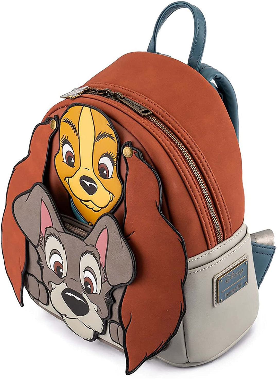 Loungefly Disney Lady and the Tramp Cosplay Mini Backpack