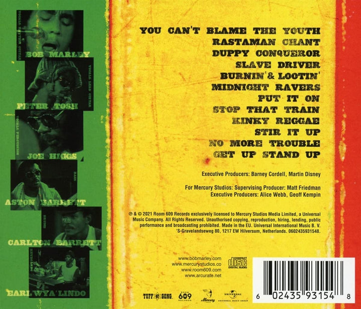 Bob Marley & The Wailers - The Capitol Session '73 [Audio CD]