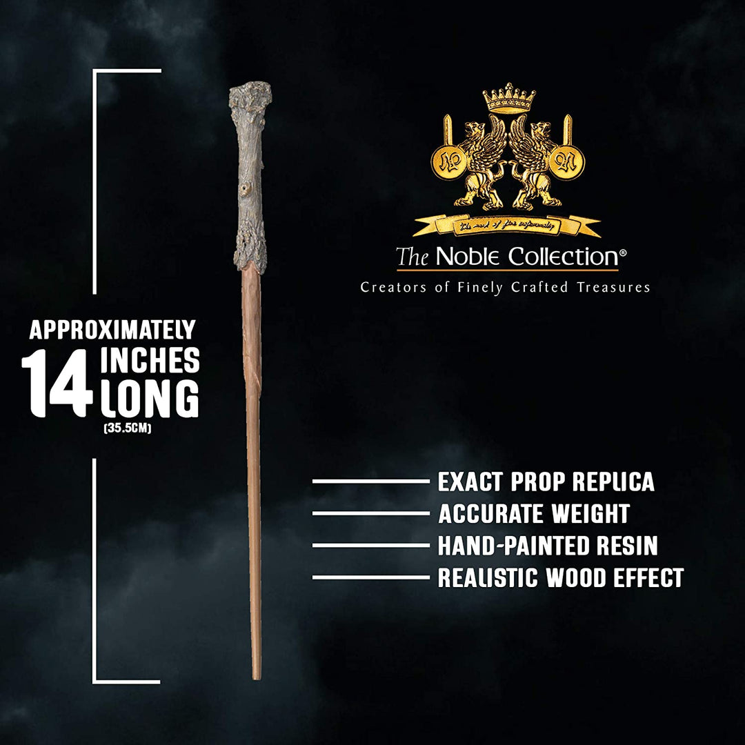 Noble Collection The Harry Potter Character Wand 14in (35.5cm) With Name Tag